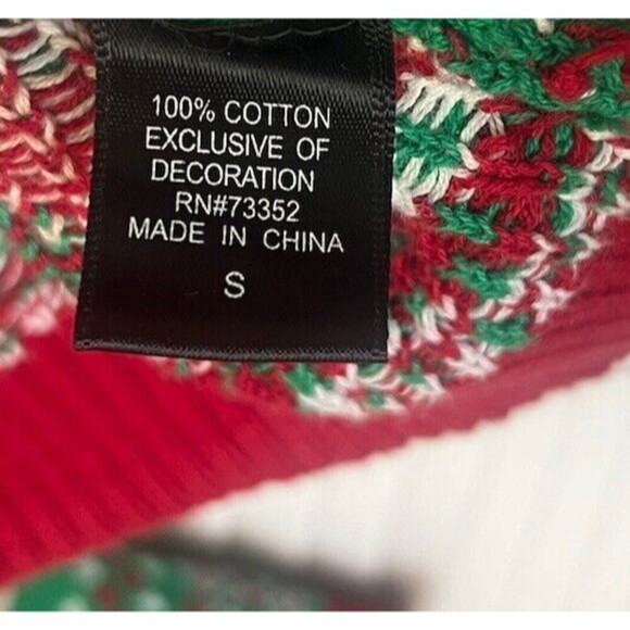 33 Degrees Mens Christmas Mexican Tacos Long Sleeves Ugly Sweater Grandpacore S - Picture 6 of 6